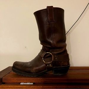 Brown Frye boots size 8
